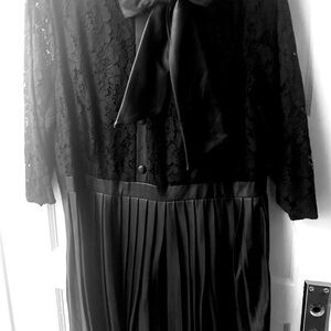 Eloquii Black Elegant Dress NWOT